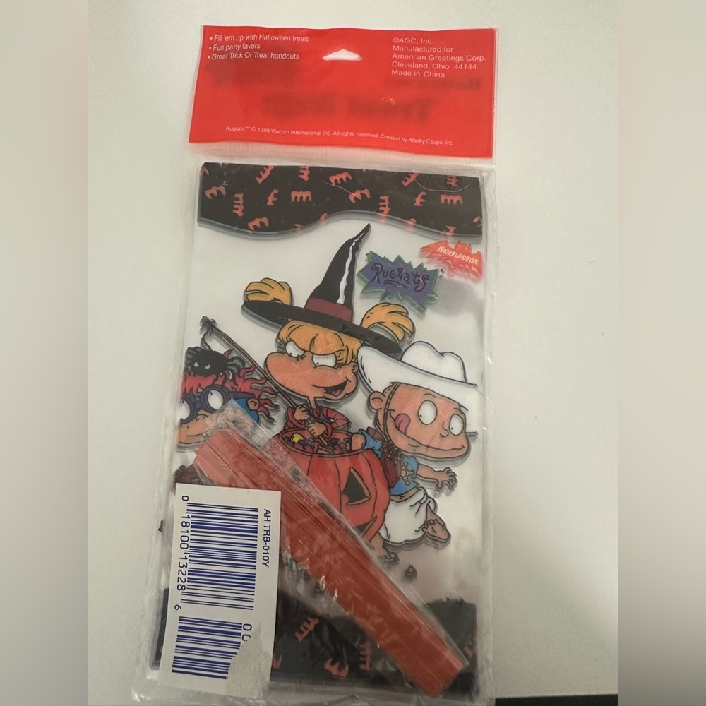 New Vintage Rug Rats Halloween Treat Bags American Greetings 1998 - Picture 2 of 3